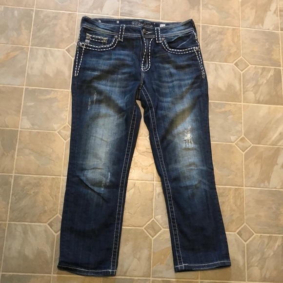 Miss Me boyfriend Jean capris - Picture 1 of 9